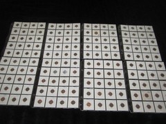 Near Complete Set Lincoln Wheat Pennies (Some Key and Semi-key Dates) 149 Total