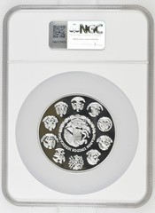2025Mo-MEXICO LIBERTAD Silver 5 Onza NGC PR69UC