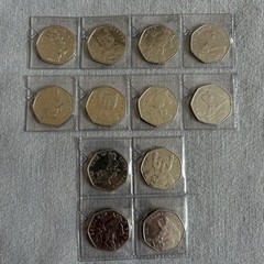 Beatrix Potter 2017 50p – Three Full Sets of 4 Coins (12 Coins in total)