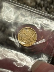 1851 $1 Liberty Head Gold Dollar Type 1 – Raw Ungraded – Nice Detail