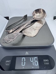 4.6 OUNCES OF 800 SILVER FOR SCRAP OR USE-3 SERVING PCS-NOT WEIGHTED ALL 800-NR!