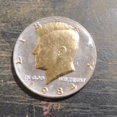 1984 Kennedy Half Dollar 50C Philadelphia Business Strike Copper KM#202a