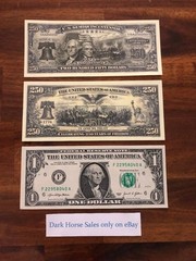 250 Years Of American Freedom (PHOTO COPY) U.S. Semiquincentennial Dollar NEW.