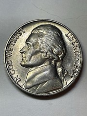 💥 RARE 💥 1964-P Jefferson Nickel Gem BU Full Steps Uncirculated Full Step