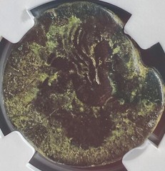 200BC-151BC Ancient Celtic Iberian Coin NGC Graded Walking Sphinx Castulo Rare