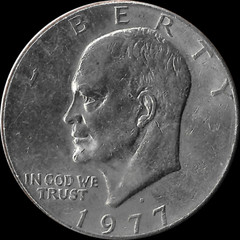 1977 D Eisenhower Dollar Circulated US Mint Coin Ike