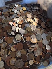Neat Mixed Bulk Lot of 100 Assorted World International Coins! Nice Starter Lot!