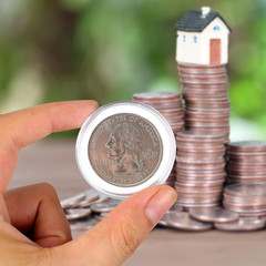 60pcs Clear Plastic Coin Capsules, Silver Dollar Coin Holder, 40Mm Silver Coin