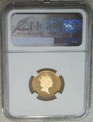 1987 Great Britain Gold 1/2 Sovereign NGC PF70 Ultra Cameo New Holder #P307
