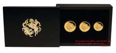 3-Coin Set 2025 Australia Quarter+Half+One Sovereign GOLD $5 $15 $25 NGC PF70 E