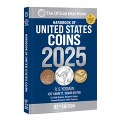 The Official Blue Book: Handbook of United States Coins 2025 – Paperback