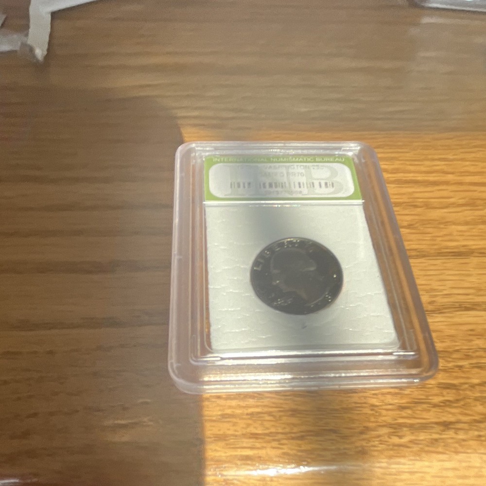 INB 1970-S Washington Quarter 25C Proof Silver San Francisco 0.4 KM#201