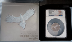 2024 P125 Australia Wedge-Tailed Eagle 3 Oz Silver Proof NGC PF70 Ultra Cameo