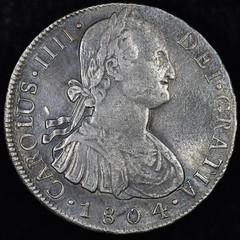 1804 BOLIVIA 8 REALES ✪ XF EXTRA FINE DETAILS ✪ SILVER COIN 8R ◢TRUSTED◣