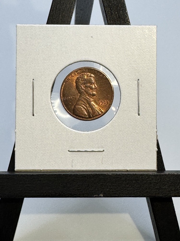 1983 Lincoln Cent Doubled Die Obverse DDO FS-101