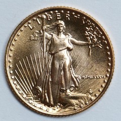 1986 $5 American Gold Eagle – 1/10 oz AGE