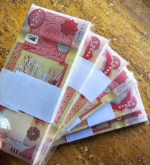 MILLION Iraq Dinars – Authentic Iraqi Money 1,000,000 IQD ( 40 x 25000 IQD )