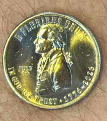 1776-2026 Independence Hall America the Beautiful Quarter Dollar P