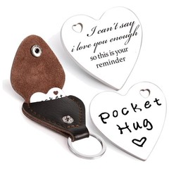 Pocket Hug Token,Long Distance Gifts Keepsake,Double Sided Inspirational Thin…