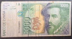 1992 Spain 1000 Pesetas P163(2), 3F2930885.