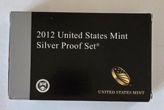 2012-S US Silver Proof Set in OGP & COA 14 Coins – Seven 90%Silver Free Shipping