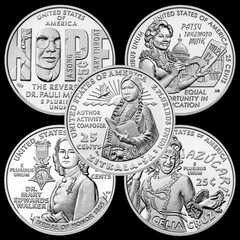 💰2024 Denver American Women Quarters – Set of all 5 coins on🔥US Mint BU🔥