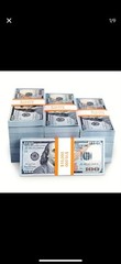 StageMoney ($10,000 Stack) 2 Sided Theatrical Money Props $100 Bills