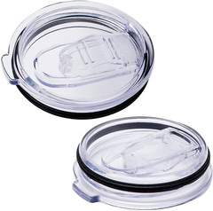 Tumbler Lids Spillproof, 2 Replacement Lids for 30oz Stainless Steel Tumblers