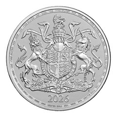 2026  Royal Mint The Royal Arms 1oz Silver Bullion Coin