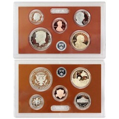2019 S Partial Proof Set Kennedy Dime Nickel Cent Dollar CN-Clad US Mint 5 Coins