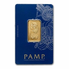 1/2 oz Gold Bar – PAMP Lady Fortuna Veriscan® (In Assay)