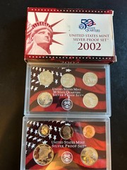 1999-S United States Mint 9-Coin SILVER Proof Set – w/ OGP & COA