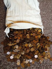 LOT OF 500 Coins Mixed 1930’s D and S ALL MINT MARKS Lincoln Wheat Cent Pennies