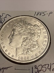 1885 P Morgan Silver Dollar ~ UNC MS BU ~ 90% Silver $1