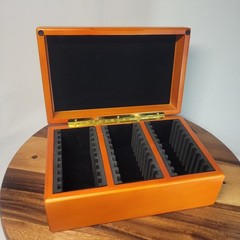 Guardhouse Coin Collection Storage Display Box Wood Case ~ 30 PCGS/NGC Size Slab