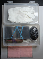 Coin Collecting Starter Kit Loupe Coin Flips Holders Gloves Box Set