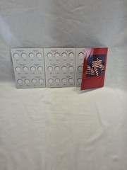 A44 Presidential Dollar Coin Collection Folder P&D Album Vol. 1 2007-2011 Empty