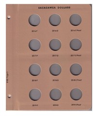 Page 5 for Sacagawea Dollar Album with Proof 8183 2016-2019#8183-5