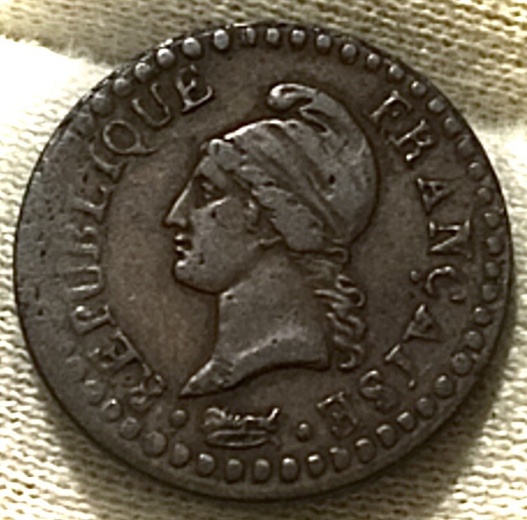 1797-1799 France 1 Centime