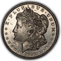 1921 $1 Morgan Silver Dollar – Rare Proof-Like – UNC – SKU-D7431