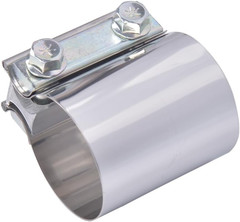 ID 2 Inch Butt Joint Exhaust Band Clamp-Stainless Steel Sleeve -2 Inch