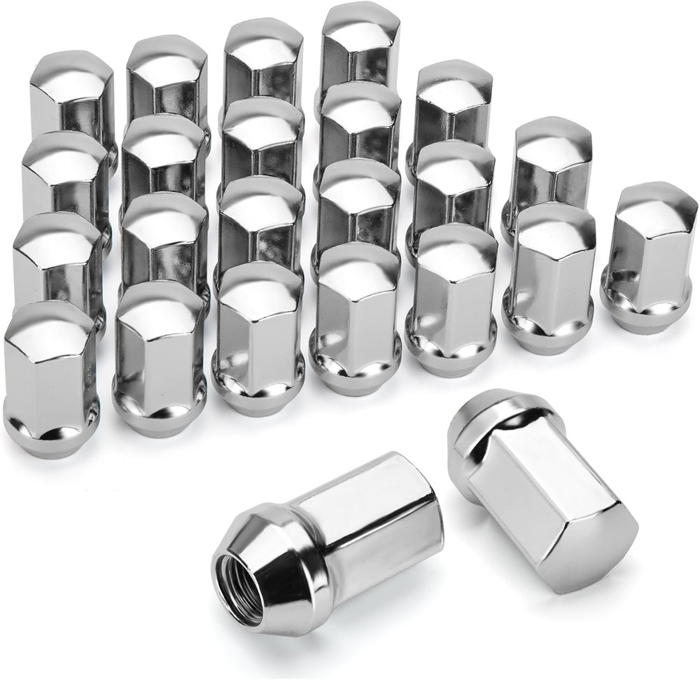 Dynofit 24Pcs 14X1.5 OEM Lug Nuts 1.75 Inch(45Mm) Height 7/8″ Hex(22Mm), M14-1.5