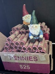 ESTATE SALE – Lincoln Wheat Cents 1909-1958 US Coins 50 Cents Pennies – Roll