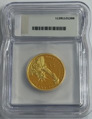ICG Sample Enhanced Presidential Dollar Franklin Pierce *Free Shipping*