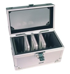 Aluminum Storage Display Coin Slab Box Case Holds 10 Graded PCGS NGC ANACS