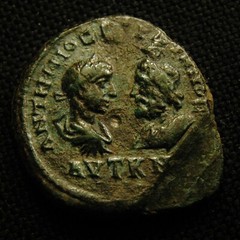 Æ Pentassarion Dionysopolis Gordian III & Serapis Rv Homonoia 11.75 gr AD 238-44