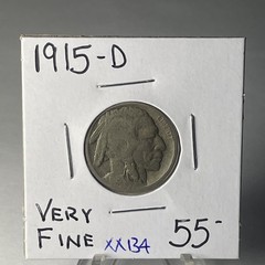 KEY DATE 1915 D BUFFALO NICKEL IN VERY FINE CONDITION VERY NICE COIN XX134