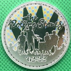 The Rolling Stones | 2022 Great Britain Silver 2 Pounds | .999 Silver 1oz | UK