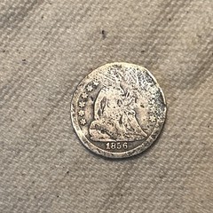 1856 Seated Liberty Silver Half Dime QA3080 905-102