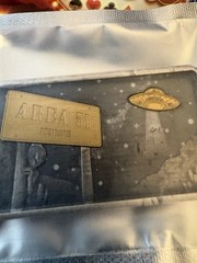 5oz Silver 7.5g gold Lucky Rips “Area 51” #002 Out Of #43 By TD Mint. Very Rare